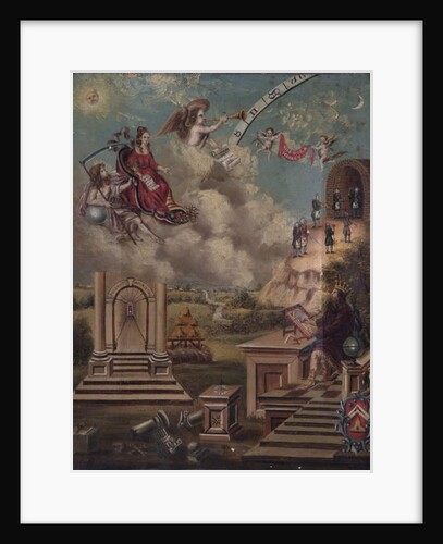 The Mysteries that Here Are Shown, Are Only to a Mason Known, 18th century by J. Gruttenden