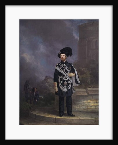 Portrait of a Masonic Knight Templar, mid 19th century by English School