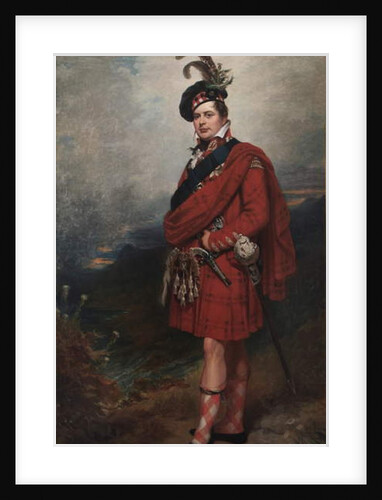 Augustus Frederick, Duke of Sussex, in highland dress, 1885 by Barnett Samuel Marks