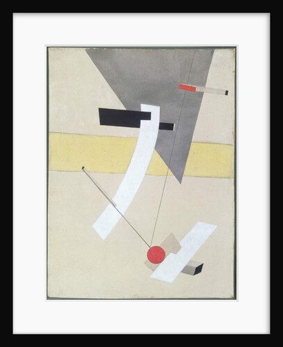 Proun 12 E, 1923 by Eliezer Markowich (1890-1941) Lissitzky
