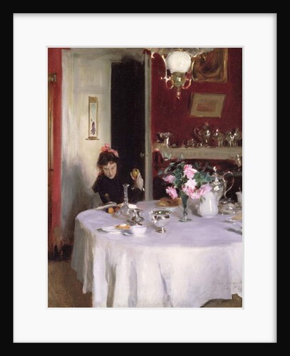 The Breakfast Table, 1884 by John Singer Sargent