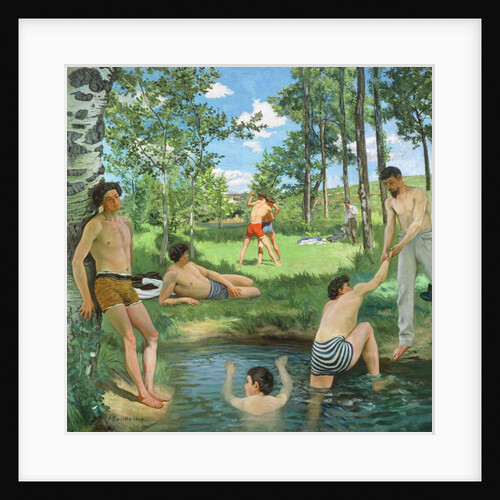 Summer Scene, 1869 by Jean Frederic Bazille