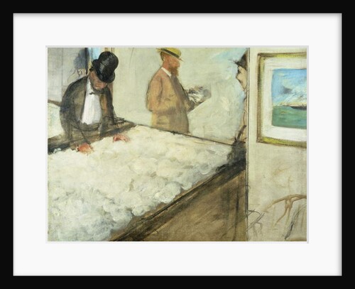 Cotton Merchants in New Orleans, 1873 by Edgar Degas