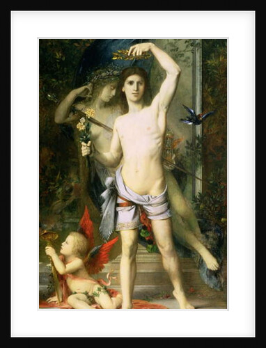 The Young Man and Death, 1856-65 by Gustave Moreau