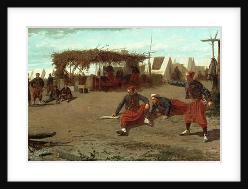 Pitching Quoits, 1865 by Winslow Homer