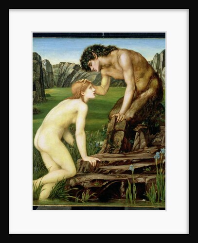 Pan and Psyche, 1872-74 by Edward Coley Burne-Jones