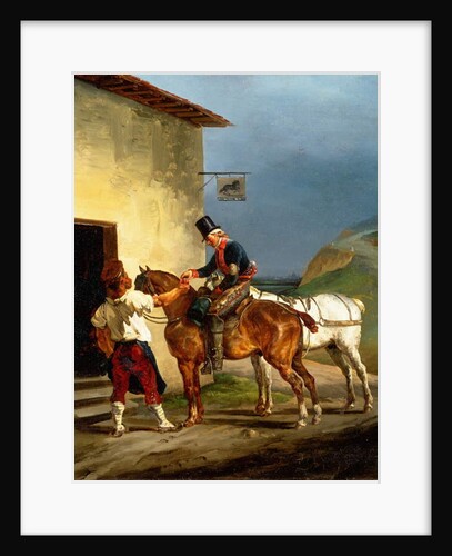 The White Horse Tavern, 1821-22 by Theodore Gericault