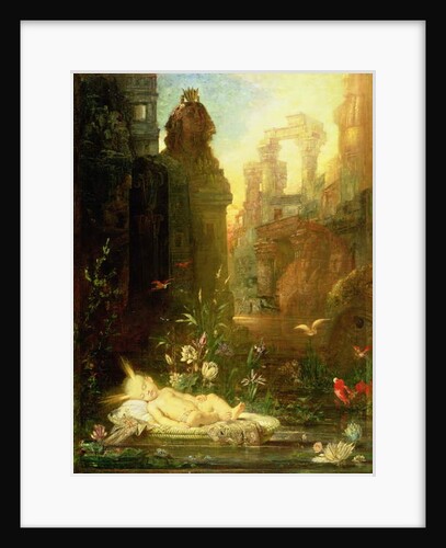 The Infant Moses, c.1876-78 by Gustave Moreau