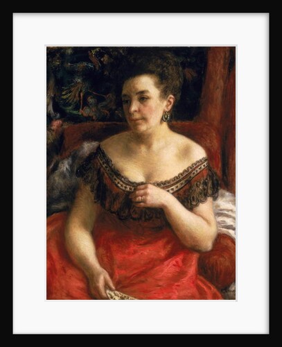 Portrait of Blanche Marie Renoir 1870 by Pierre Auguste Renoir