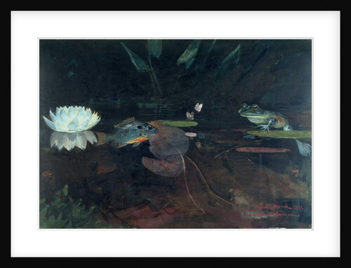 Mink Pond, 1891 by Winslow Homer