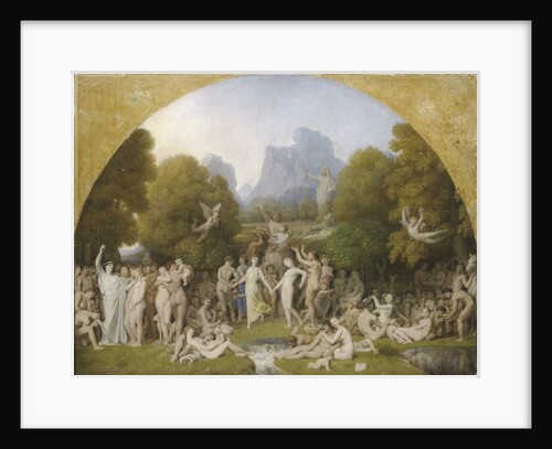 The Golden Age, 1862 by Jean Auguste Dominique Ingres