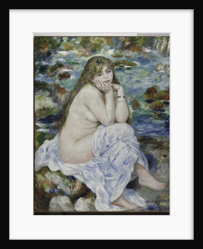 Seated Bather, c.1883-84 by Pierre Auguste Renoir