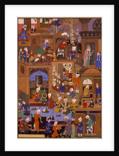 Nighttime in a City by Mir Sayyid'Ali