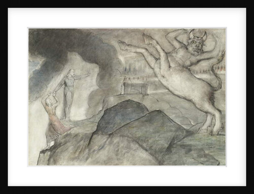 The Minotaur by William Blake