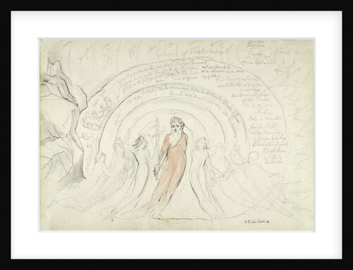The Shades of Homer and other Poets of Antiquity by William Blake