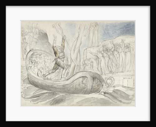 illustration to the 'Divine Comedy' by Dante Alighieri, 1824-27 by William Blake