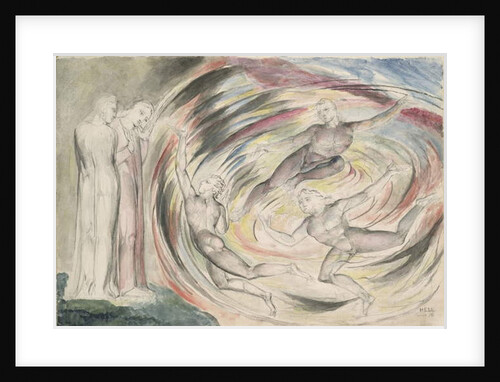 The Punishment of Rusticucci and his Companions by William Blake