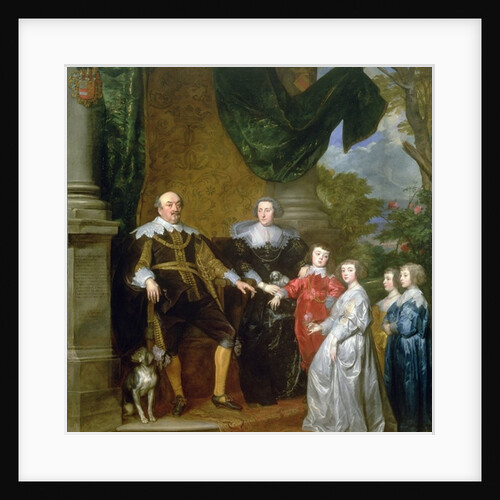 John, Count of Nassau with his Family, 1634 by Anthony van Dyck