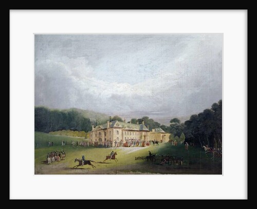 A Fete at Firle, where the ancient game of 'Quintain' was revived, 1827 by English School