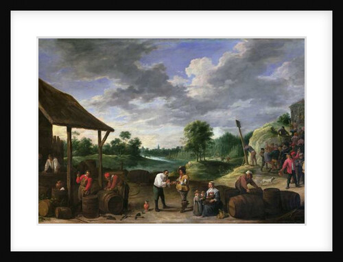 The Wine Harvest by David the Younger Teniers