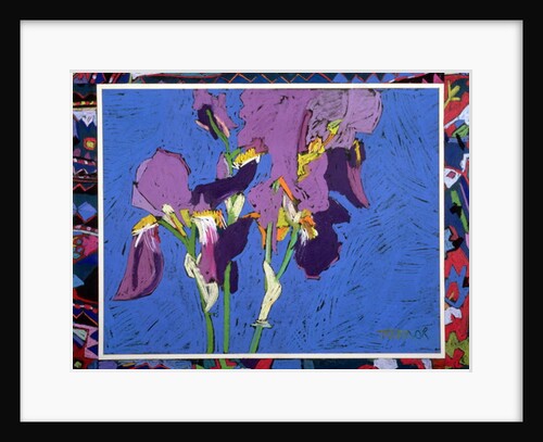 Flag Irises by Frances Treanor