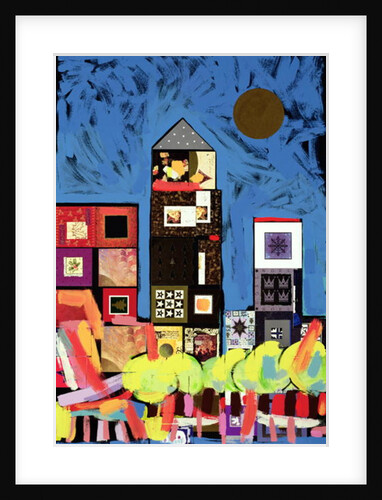 Nightime, Canary Wharf by Frances Treanor