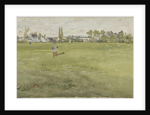 Green and Silver: Beaulieu, Touraine, 1888 by James Abbott McNeill Whistler