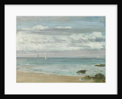 Blue and Silver: Trouville, c.1865 by James Abbott McNeill Whistler