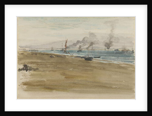 The Mouth of the River, 1876/77 by James Abbott McNeill Whistler