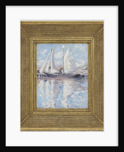 Drying Sails, c.1900 by John Henry Twachtman