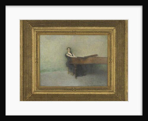 The Piano, 1891 by Thomas Wilmer Dewing