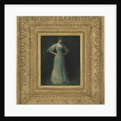 The Blue Dress, 1892 by Thomas Wilmer Dewing