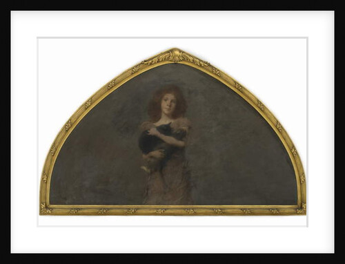 Early Portrait of the Artist's Daughter, 1893-94 by Thomas Wilmer Dewing