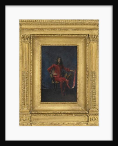 La Comedienne, 1906 by Thomas Wilmer Dewing