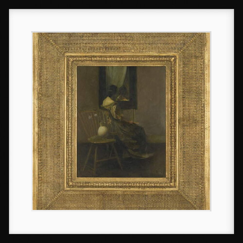 The Mirror, 1907 by Thomas Wilmer Dewing