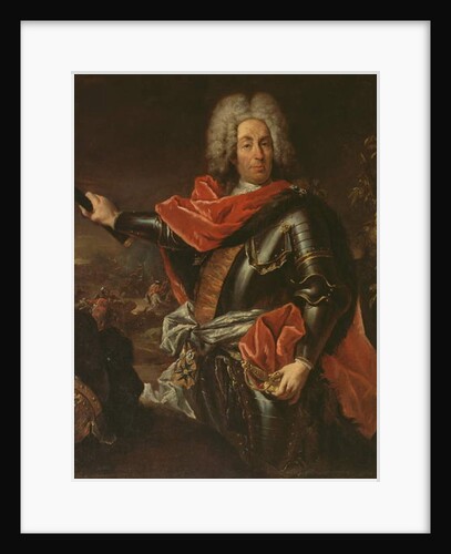 Portrait of Marshal Mattia von Schulemburg by Giovanni Antonio Guardi
