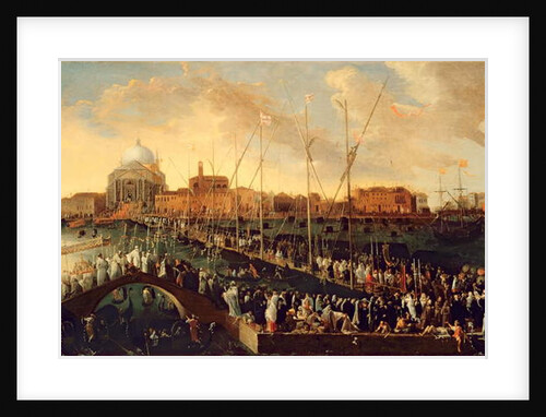 The Redentore Procession by Joseph the younger Heintz
