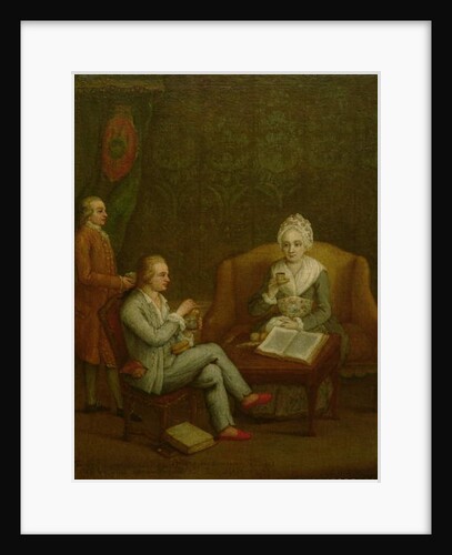 Adriana Giustinian Barbarigo and her Son Gerolamo Ascanio, c.1776-79 by Pietro Longhi