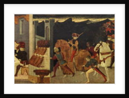 The Story of Alatiel, on Horseback and at a Banquet by Master of the Jarves Chest