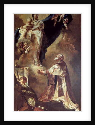 Virgin and Child Appearing to St. Philip Neri, 1725-26 by Giovanni Battista Piazzetta