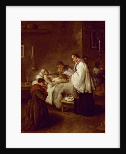 Extreme Unction, c.1755 by Pietro Longhi