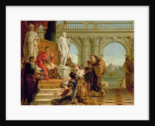 Maecenas Presenting the Liberal Arts to the Emperor Augustus c.1745 by Giovanni Battista Tiepolo