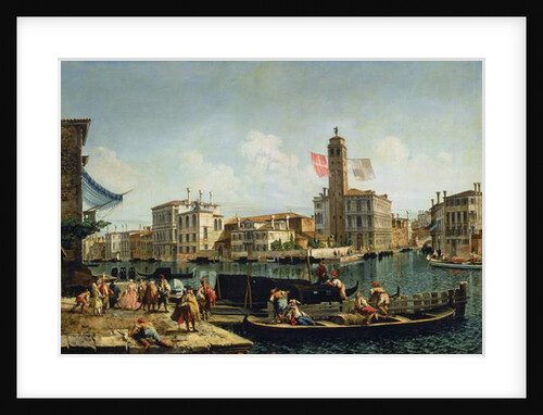 The Canal Grande and S. Geremia, Venice by Michele Marieschi
