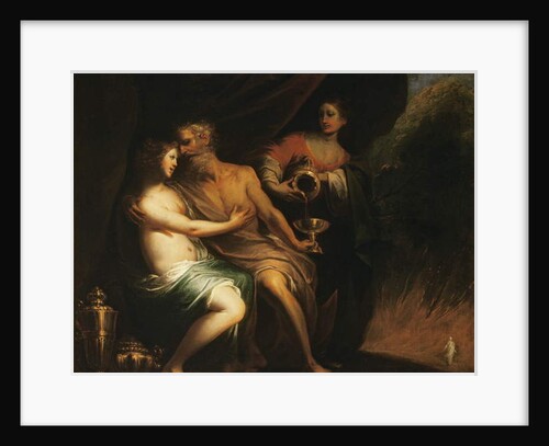 Lot and his Daughters, 17th century by Pietro Ricchi