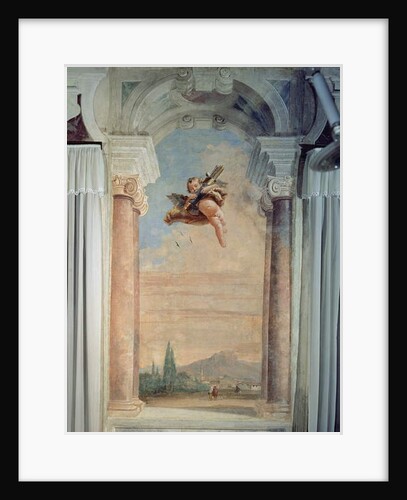 Landscape with Cupid by Giandomenico Tiepolo