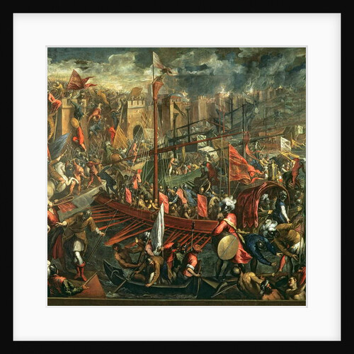 The Taking of Constantinople by Palma Il Giovane