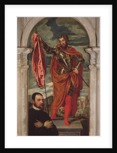 St. Demetrius and a Donor from the Ghisi Family by Jacopo Robusti Tintoretto