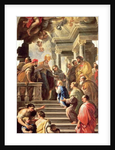 The Presentation of the Virgin at the Temple by Luca Giordano
