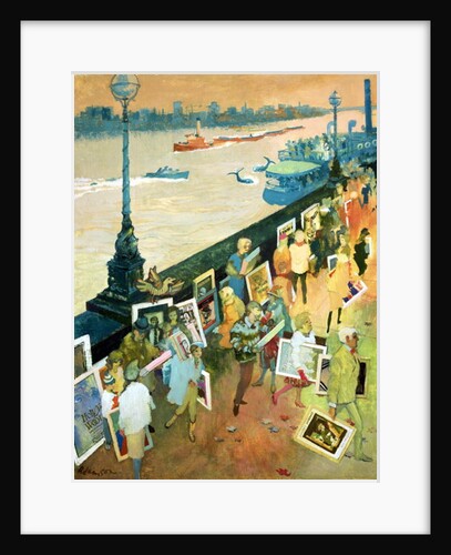 Thames Embankment by George Adamson