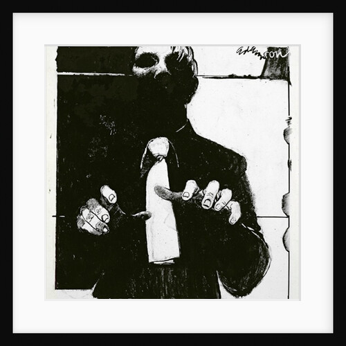 Illustration for 'Nursing a Blind Patient' an article in 'Nursing Times', published 30th October 1975 by George Adamson